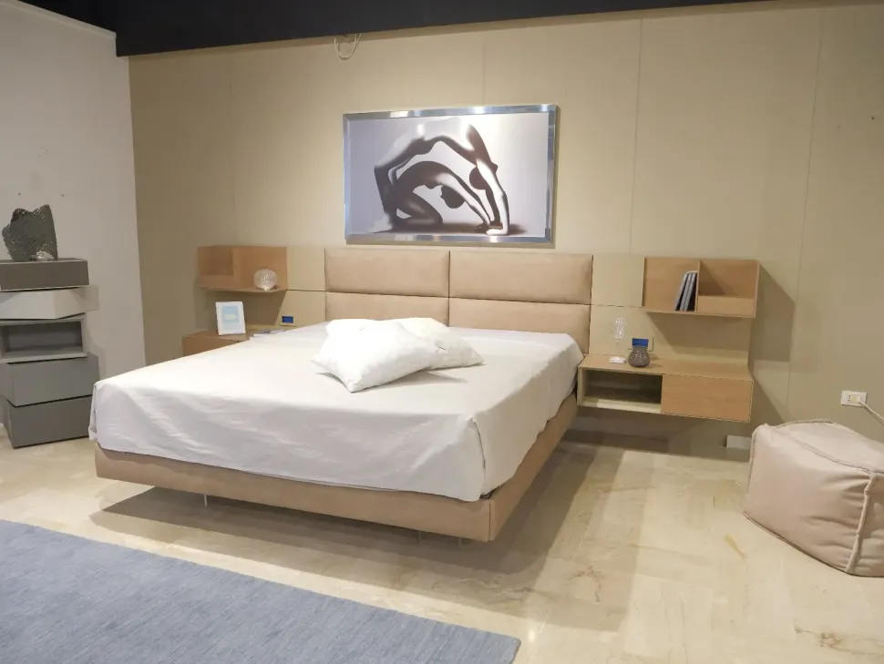 Letto design Sistema ecletto Sangiacomo scontato 30%