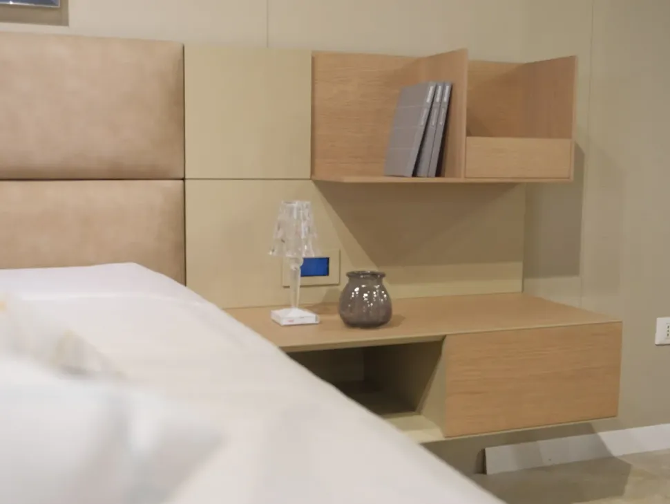 Letto design Sistema ecletto Sangiacomo scontato 30%