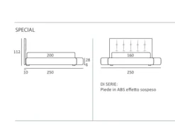 Letto design Special * Samoa con uno sconto del 35%
