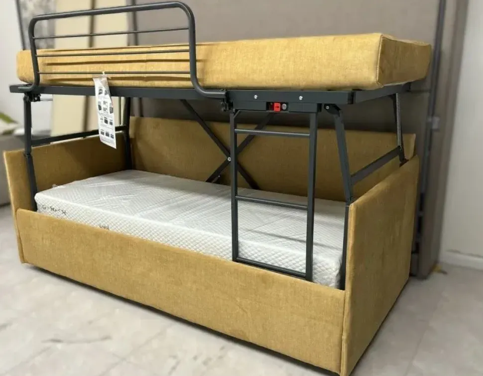 Letto Divano letto a castello royal Artigianale in Tessuto a 2070€