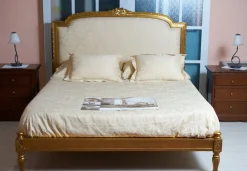 LETTO Foglia oro Artigianale a PREZZI OUTLET