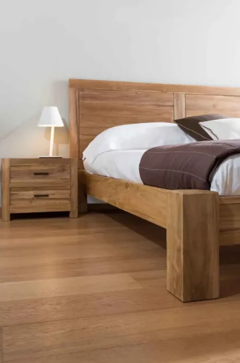LETTO Golan teak Outlet etnico in OFFERTA OUTLET - 53%