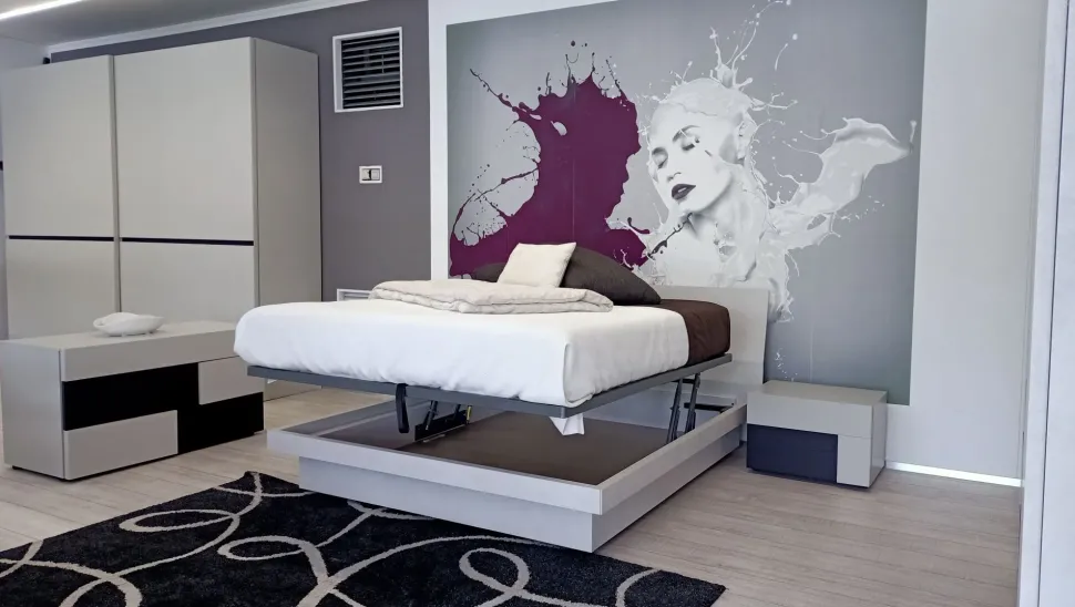 Letto Graphic folio Sangiacomo SCONTATO a PREZZI OUTLET
