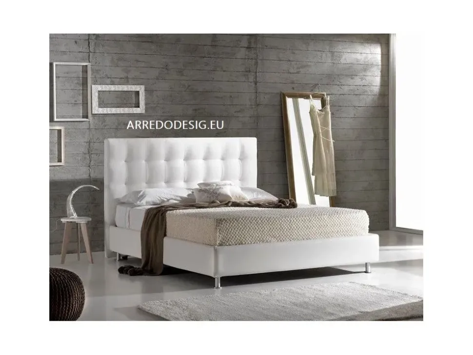 Letto Hopplà Diamante Matrimoniale Moderno