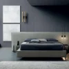 Letto imbottito con contenitore 200 x 200 Artigianale a prezzo ribassato
