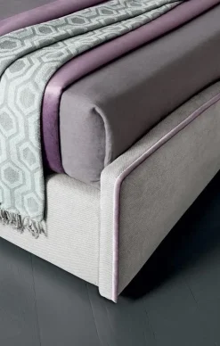 Letto imbottito con contenitore Megan Felis a prezzo ribassato