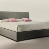Letto imbottito con contenitore Dotty Collezione esclusiva a prezzo ribassato