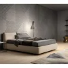 Letto imbottito con contenitore Modern * Samoa a prezzo ribassato