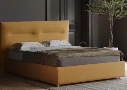 Letto imbottito con contenitore Ken Divaletti a prezzo ribassato