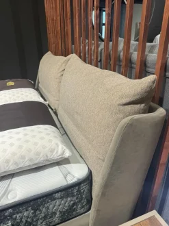 Letto imbottito con contenitore Fun double compact Bside a prezzo ribassato