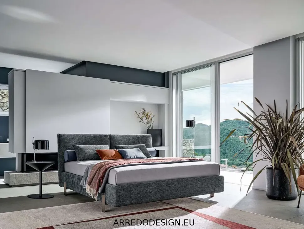 Letto imbottito con contenitore Book Twils a prezzo scontato