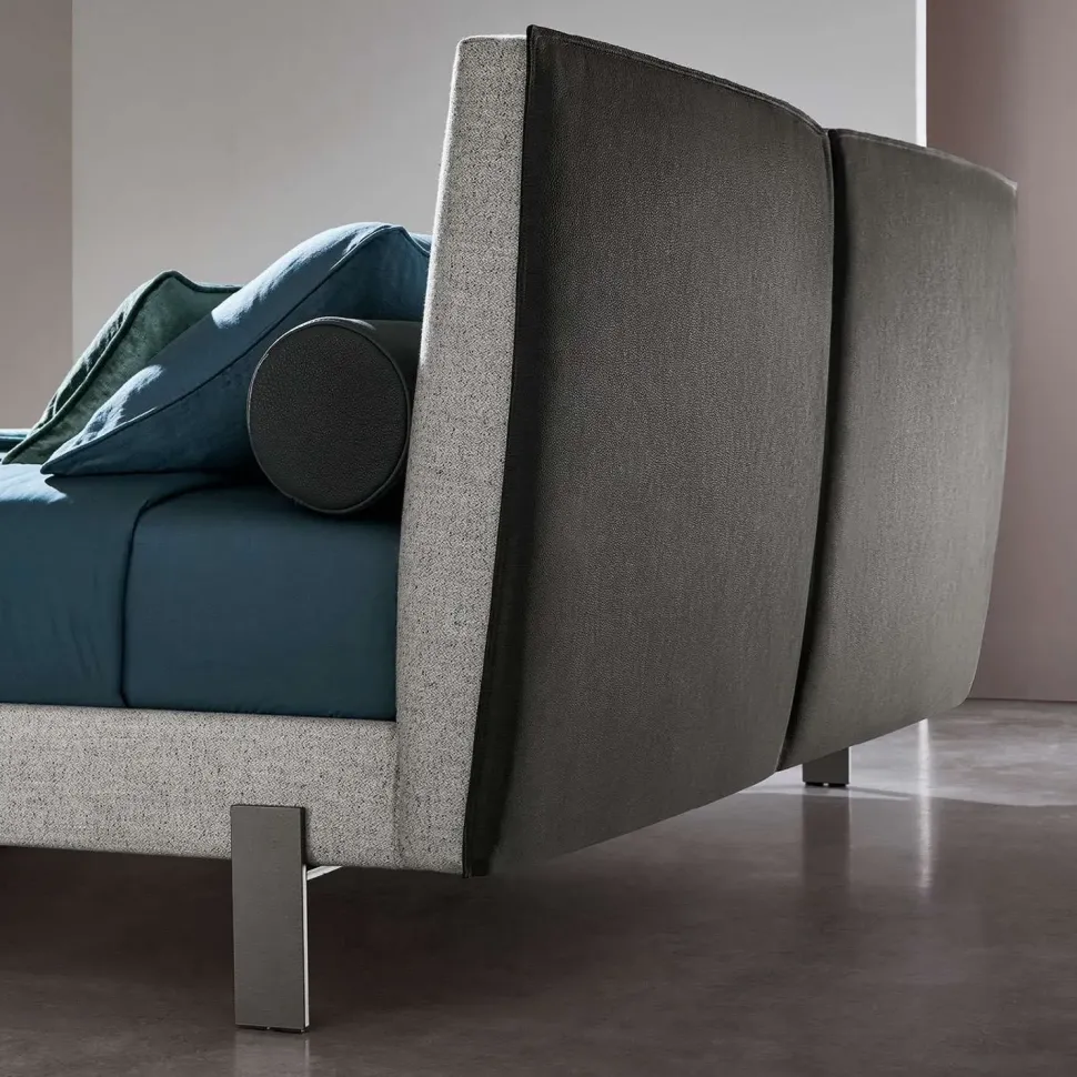 Letto imbottito con contenitore Book Twils a prezzo scontato