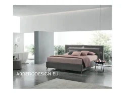 Letto imbottito con contenitore Monroe V&nice a prezzo scontato