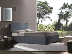 Letto imbottito con contenitore Jasmine Ergogreen a prezzo scontato