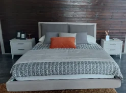 Letto imbottito con contenitore Wiki V&nice a prezzo ribassato