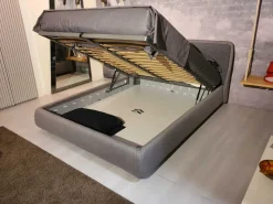 Letto imbottito con contenitore Bend Ditre italia a prezzo ribassato