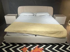 Letto imbottito con contenitore Set Bside a prezzo scontato