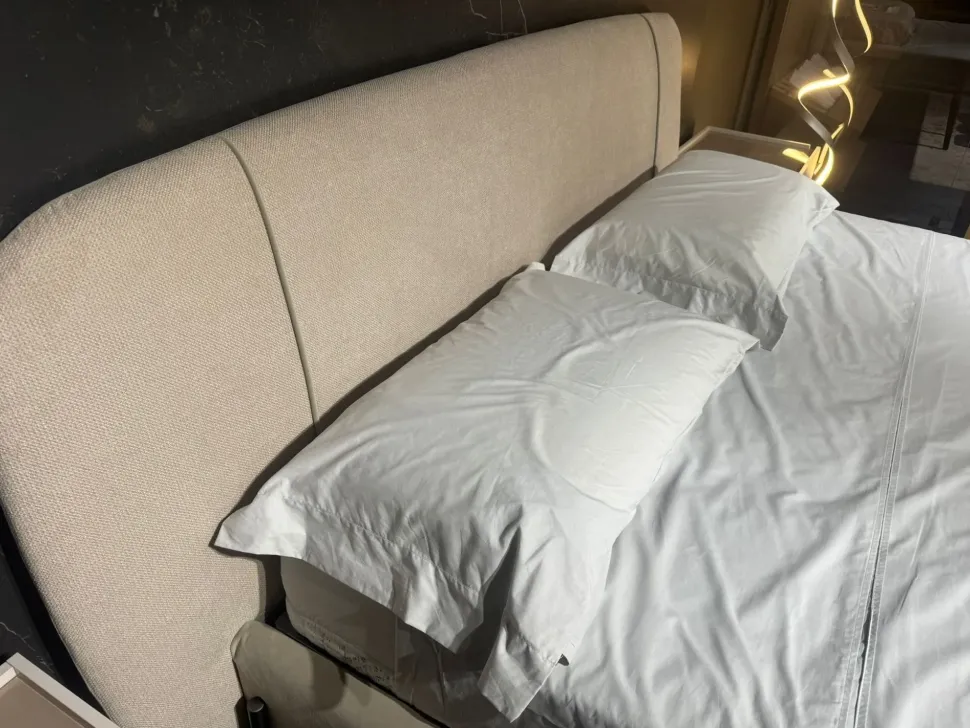 Letto imbottito con contenitore Set Bside a prezzo scontato