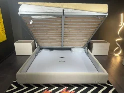 Letto imbottito con contenitore Set Bside a prezzo scontato