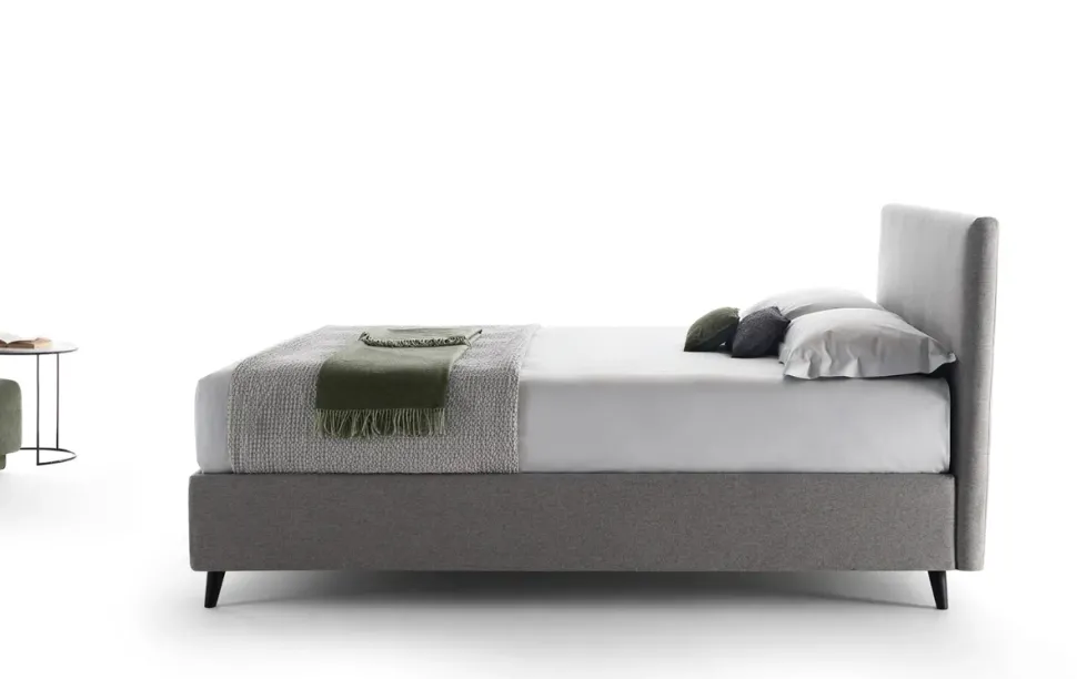 Letto imbottito con contenitore Arata Rosini a prezzo scontato