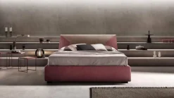 Letto imbottito con contenitore Js Samoa a prezzo scontato