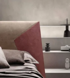 Letto imbottito con contenitore Js Samoa a prezzo scontato