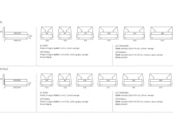 Letto imbottito con contenitore Js Samoa a prezzo scontato