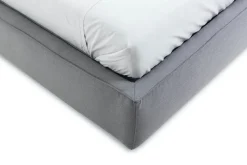 Letto imbottito con contenitore Herman Collezione esclusiva a prezzo ribassato