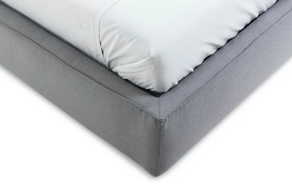 Letto imbottito con contenitore Herman Collezione esclusiva a prezzo ribassato