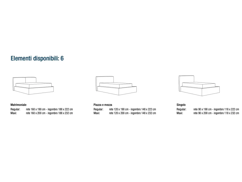 Letto imbottito con contenitore Herman Collezione esclusiva a prezzo ribassato