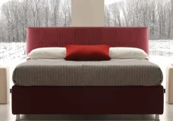 Letto imbottito con contenitore Londra Sognando a prezzo scontato