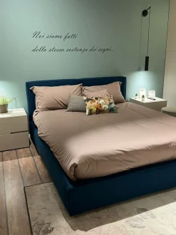 Letto imbottito con contenitore Letto imbottito V&nice a prezzo ribassato