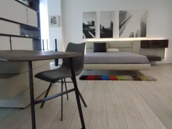 Letto imbottito con giroletto Ecletto Sangiacomo a prezzo scontato