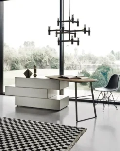 Letto imbottito con giroletto Ecletto Sangiacomo a prezzo scontato