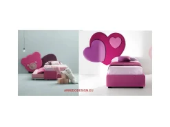 Letto imbottito con giroletto * car Samoa a prezzo scontato