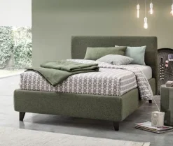 Letto imbottito con giroletto Benny a V&nice a prezzo scontato