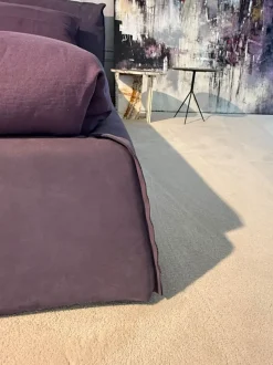 Letto imbottito con giroletto Letto paris Baxter a prezzo scontato