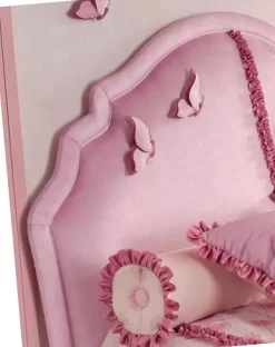 Letto imbottito con giroletto Modello dolce sogno Mobilificio bellutti a prezzo scontato