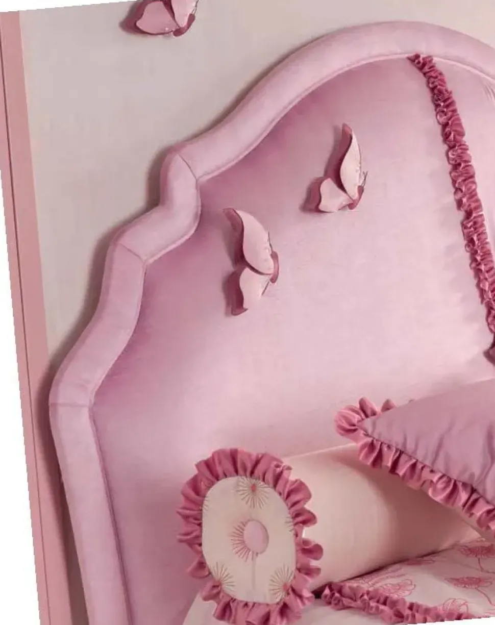 Letto imbottito con giroletto Modello dolce sogno Mobilificio bellutti a prezzo scontato