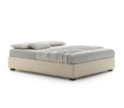 Letto imbottito con piedini Sommier Le comfort a prezzo scontato