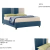 Letto imbottito modello Box bed di Gienne scontato 47%