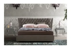 Letto imbottito modello Caravaggio di Le comfort scontato 35%