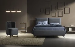 Letto imbottito modello Elettra: scopri il prezzo riservato