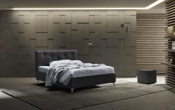 Letto imbottito modello Enrica: richiedi ora il prezzo riservato