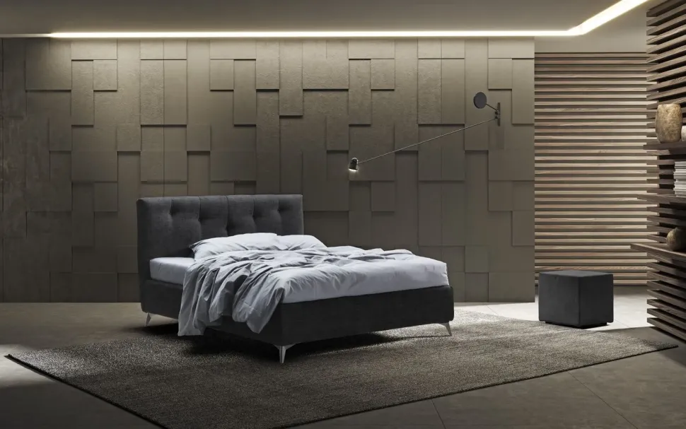 Letto imbottito modello Enrica: richiedi ora il prezzo riservato