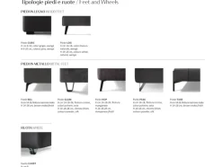 Letto imbottito modello Keen compatto di Samoa scontato 35%