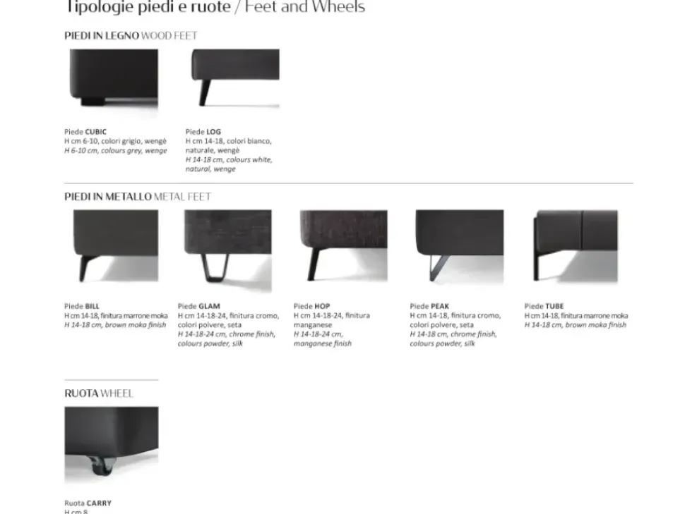 Letto imbottito modello Keen compatto di Samoa scontato 35%