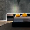 Letto imbottito modello Letto space di Novamobili scontato 30%