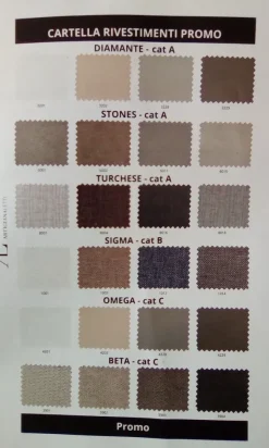 Letto imbottito modello Letto matrimoniale mod.lipari con box-contenitore in promo-sconto del 50% di Collezione esclusiva scontato 46%