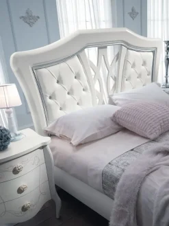 Letto imbottito modello Letto dea di Artigianale scontato 35%